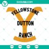 Yellowstone Dutton Ranch logo SVG design for download with Y SVG images, perfect for Yellowstone fans.