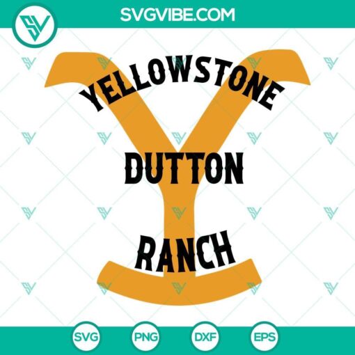 yellowstone dutton ranch svg y svg yellowstone logo svg 5 mockup