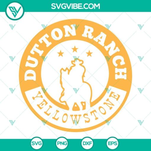 yellowstone dutton ranch svg yellowstone svg png dxf eps cut files 8 mockup