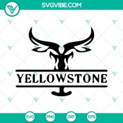 Yellowstone SVG Image Bundle, Yellowstone Logo SVG Image, Yellowstone Dutton 6