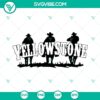 Yellowstone National Park themed SVG files for digital download, featuring nature and wildlife designs. Great for crafting projects.