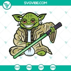 Cannabis, Movies, SVG Files, Yoda With Weed Bong SVG Download, Jedi Master 2