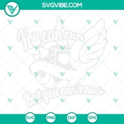 You Can Run But Can&rsquo;t Hide Super Mario SVG File, Koopa Troopas SVG Files,