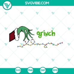 Christmas, SVG Files, You Say Grinch Like It’s A Bad Thing SVG Image, Grinch 5