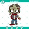 Zombie SVG download for Halloween featuring PNG, DXF, EPS Cricut images perfect for spooky crafts and decorations.