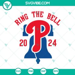 Baseball, Sports, SVG Files, 2024 Phillies World Series Champs SVG, 1