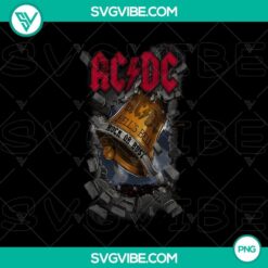 ACDC Hells Bells &amp; Rock Band Logo PNG