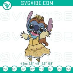 Disney Embroidery Designs, Embroidery Designs, Beauty & Beast Princess 8