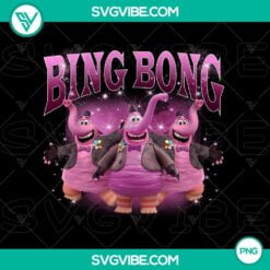 PNG Files, Bing Bong Inside Out 2 PNG Sublimation Design Inside Out 2  8