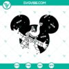 Bing Bong, Inside Out 2, and Mickey Ears SVG design for digital crafting projects. Bright and colorful cartoon characters.