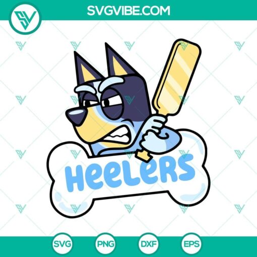 bluey heelers vector svg png clipart mockup