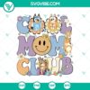 Bluey's Cool Mum Club and Chilli Heeler Mom design in SVG and PNG formats for digital use.