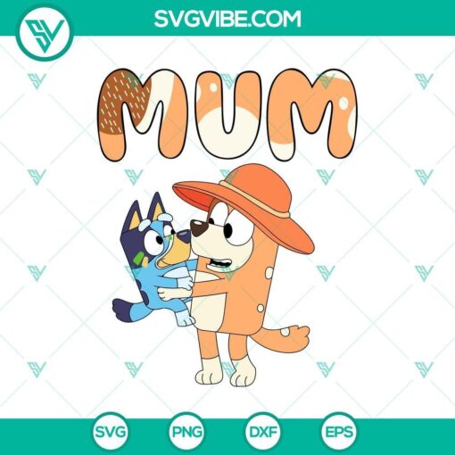 bluey s mom svg chilli heeler svg bluey bingo s mother svg mockup