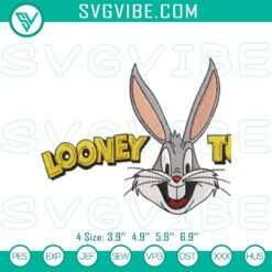 Cartoon Embroidery Designs, Embroidery Designs, Bugs Bunny & Looney Tunes 11