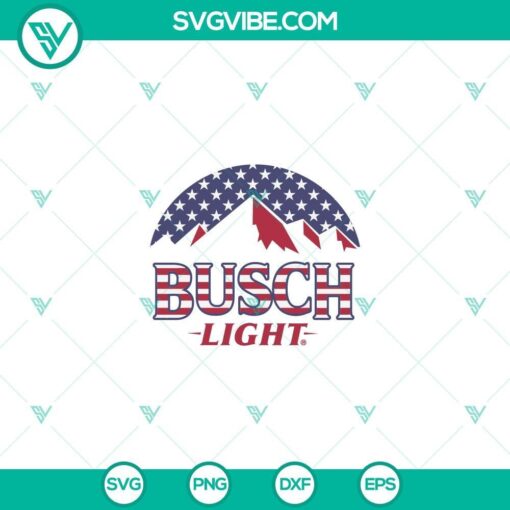 busch light 4th of july svg american busch light beer svg mockup