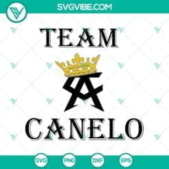 Mexico, SVG Files, Canelo Team SVG, Alvarez SVG File Canelo Alvarez  3