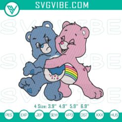 Disney Embroidery Designs, Embroidery Designs, Care Bears Grumpy & Cheer 2