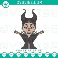 Disney Embroidery Designs, Embroidery Designs, Chibi Maleficent Stitch Patterns 7