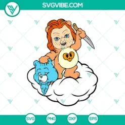 Halloween, SVG Files, Horror Couples Chucky And Tiffany SVG Files, Chucky SVG 4