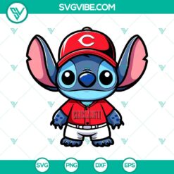 Baseball, Disney, Sports, SVG Files, Cincinnati Reds Stitched Baseball SVG PNG 11