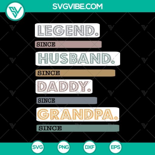 custom dad grandad husband svg for father s day gift mockup