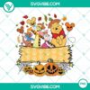 Personalized Winnie the Pooh Halloween name PNG for kids, featuring the beloved bear in a spooky costume. Ideal for festive decorations.