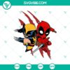 Movies, SVG Files, Deadpool & Wolverine SVGs: Face Cut Files for Crafting 14