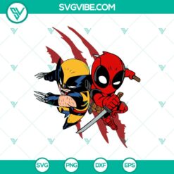 Sale, SVG Files, Trending SVG, Deadpool Custom SVG, Deadpool And Wolverine SVG 3