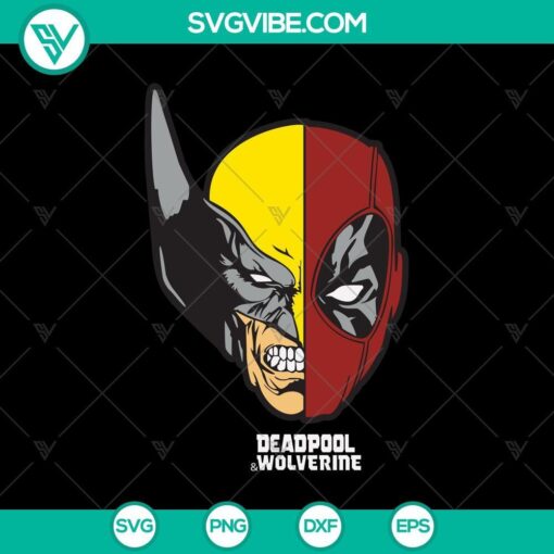 deadpool wolverine svg files for cricut silhouette cut mockup