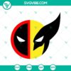 Movies, SVG Files, Deadpool & Wolverine Clipart in SVG & PNG Format 13