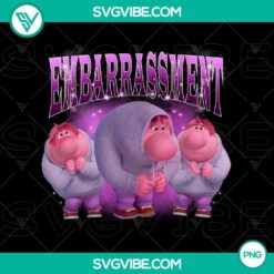 PNG Files, Embarrassment Inside Out 2 PNG Sublimation Design Inside Out 2  6