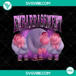 PNG Files, Embarrassment Inside Out 2 PNG Sublimation Design Inside Out 2  2