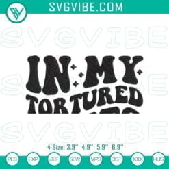 Embroidery Designs, Music Embroidery Designs, Embroidery Patterns: Tortured 11