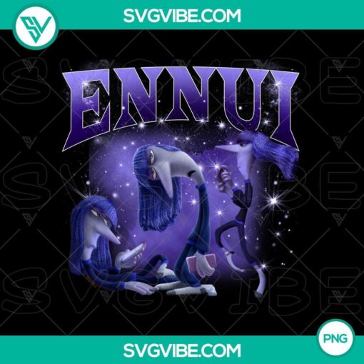 ennui inside out 2 png sublimation design mockup