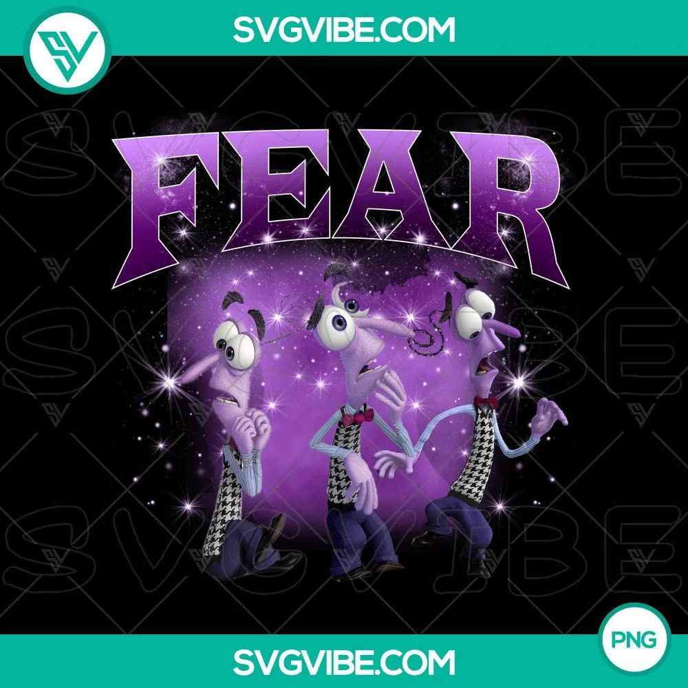 PNG Files, Fear Inside Out 2 PNG Digital Download Inside Out 2  1