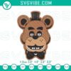 FNAF Freddy Fazbear embroidery pattern files for Five Nights at Freddy's design, ideal for crafting projects.