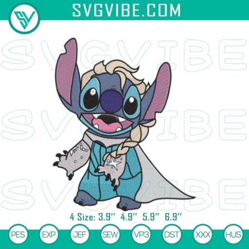 frozen elsa stitch embroidery pattern disney princess stitch files mockup