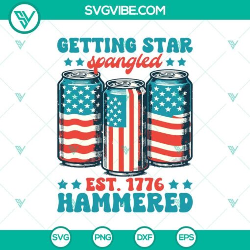 getting star spangled est 1776 hammered svg 4th of july svg fourth of july svg mockup