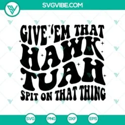 SVG Files, Trending, Retro Hawk Tuah SVG, Groovy Hawk Tuah Spit On That Thang 3