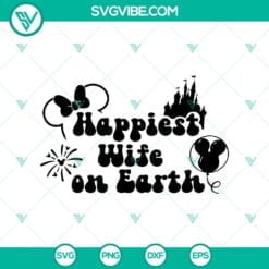 Disney, Jobs, SVG Files, Teacher, Disney-Inspired Happiest Teacher Svg Png File 3