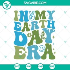 Happy Earth Day Era SVG design with colorful text "Celebrate Earth Day" perfect for Earth Day celebration graphics.