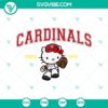 Hello Kitty St. Louis Cardinals MLB logo in SVG PNG DXF EPS format, adorable fan art design for craft projects.
