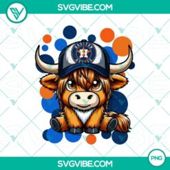 Baseball, PNG Files, Sports, Highland Bull Houston Astros PNG File Houston 18