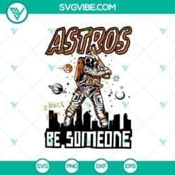 Baseball, Sports, SVG Files, Houston Astros Astronaut & Baseball Team SVG 5