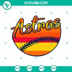 Baseball, Sports, SVG Files, Houston Astros Baseball SVG, PNG Vector Clipart 8