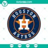 Houston Astros emblem SVG and PNG downloads featuring baseball team logo in high-quality digital format for Astros fans.