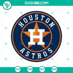 Baseball, Sports, SVG Files, Houston Astros Emblem SVG and PNG Downloads 7