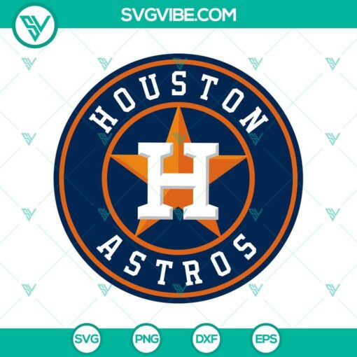 houston astros emblem svg and png downloads mockup