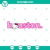 Pink Houston Astros and Hello Kitty SVG design, perfect for fans. Cute Hello Kitty meets sporty Astros theme. Great for crafts.