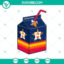 Baseball, Sports, SVG Files, Houston Astros Juice Box SVG, PNG Graphic Houston 10